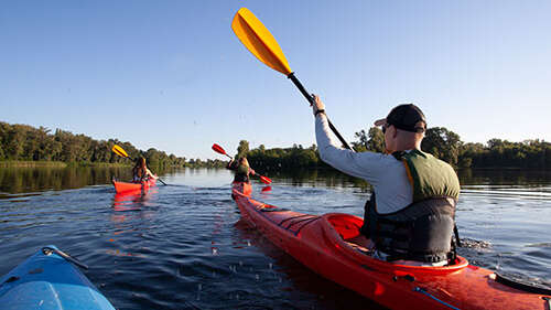Sortie kayak sur le Trieux