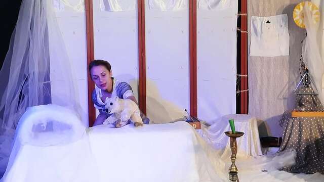 spectacle de noël : flocon, neige et tourbillon