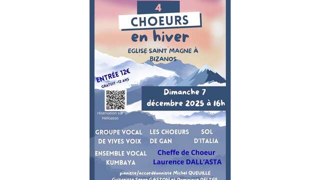 4 Choeurs en hiver