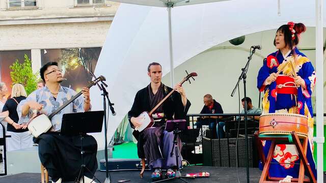 Salon international de l'Aquarelle : Concert du groupe Zeppin