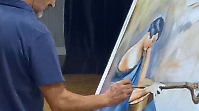 Salon International de l'Aquarelle : Spectacle de peinture