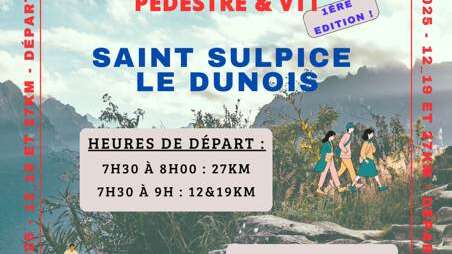 Randonnée pédestre et VTT