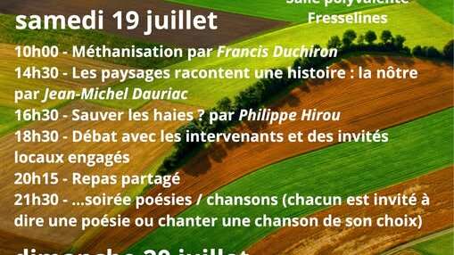 10ème rencontres du frêne - Et nos campagnes, alors?