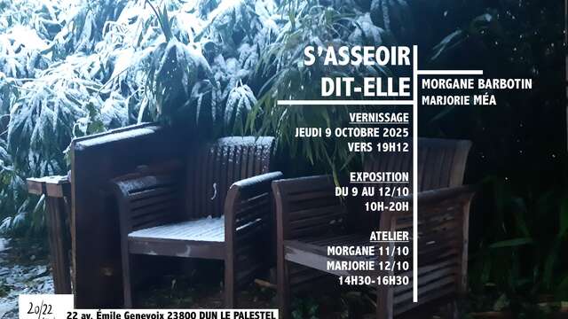 S'asseoir dit-elle