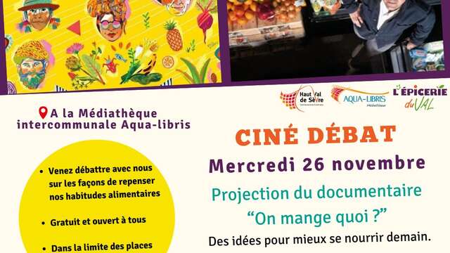 Soirée ciné débat / Alimenterre