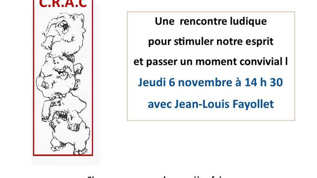 CRAC : Après-midi jeux de stratégie