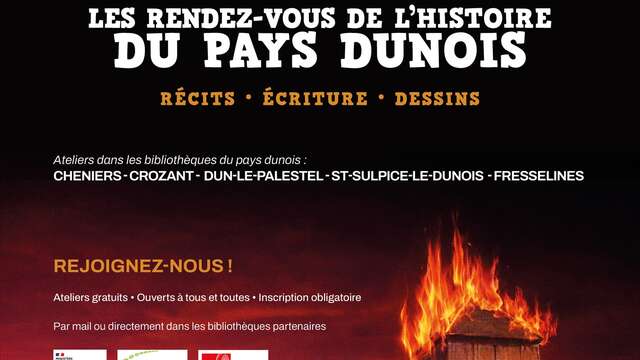 Ateliers dans les bibliothèques du Pays Dunois