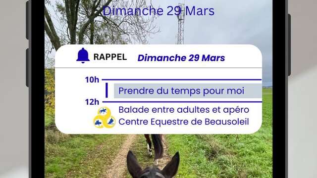 Balade à cheval - spécial adultes