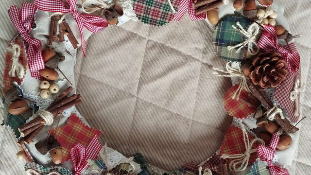 Petit bricolage : Couronne de Noël