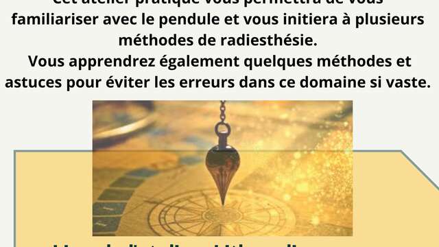 Atelier Radiesthésie