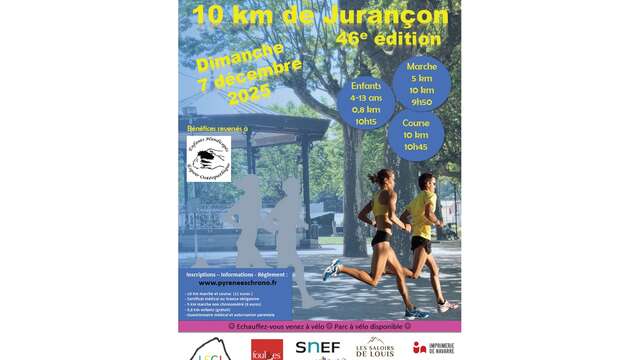 46° édition: 10km de Jurançon