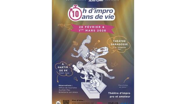 10h d'impro pour 10 ans de vie