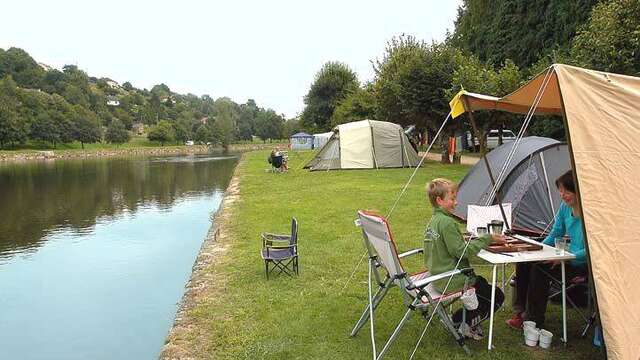 Aire d'accueil camping-cars Les Grèves