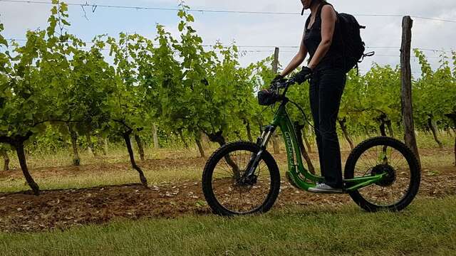 Eté actif | Trottinette électrique tout-terrain | Lac de Gurson