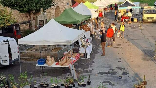 Le marché de Saint Genest Sur Roselle fête ses 5 ans