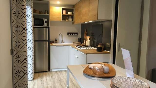 Mobil home 'Renard' - Camping Dun le Palestel