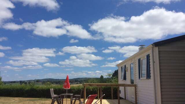 Mobil home 'Sanglier' - Camping Dun le Palestel