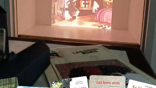 Heure du conte à la Maison du Père Castor