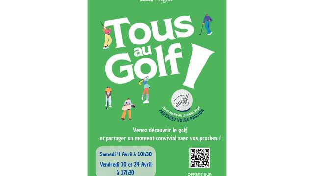 Tous au golf - initiations au golf gratuites