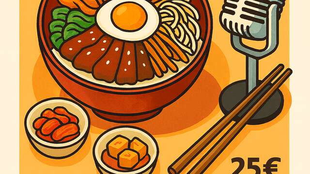 Soirée karaoké et repas coréen avec La Bichetrot