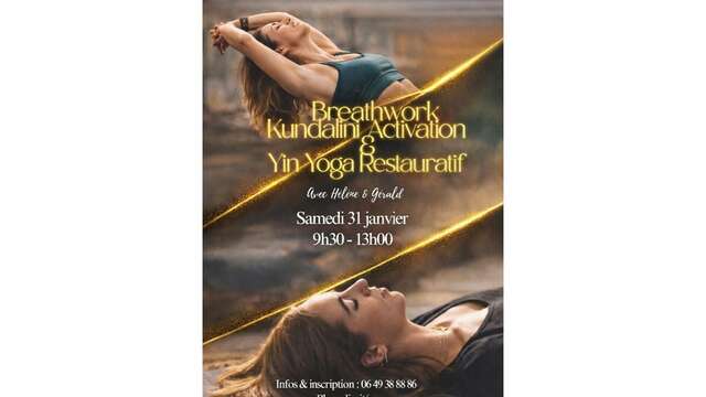 Breathwork, kundalini activation & yin yoga restauratif