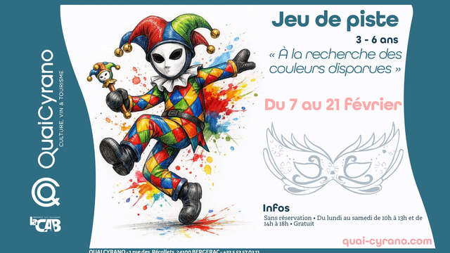 Jeu de piste | À la recherche des couleurs disparues