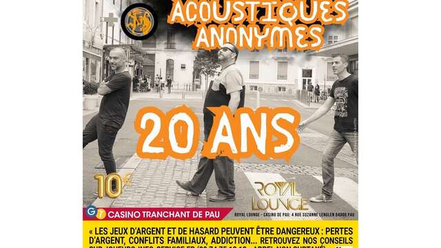 20 ans des "Acoustiques Anonymes"