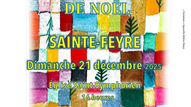 Concert de Noël de l'Ensemble Vocal de Guéret
