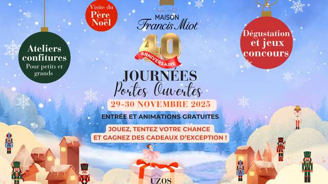 Journées Portes Ouvertes Maison Francis Miot