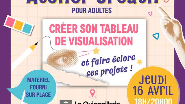 Atelier créatif - créer son tableau de visualisation