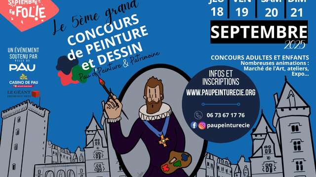 Pau d'Peinture & Cie: Le 5ème concours de peinture-dessin