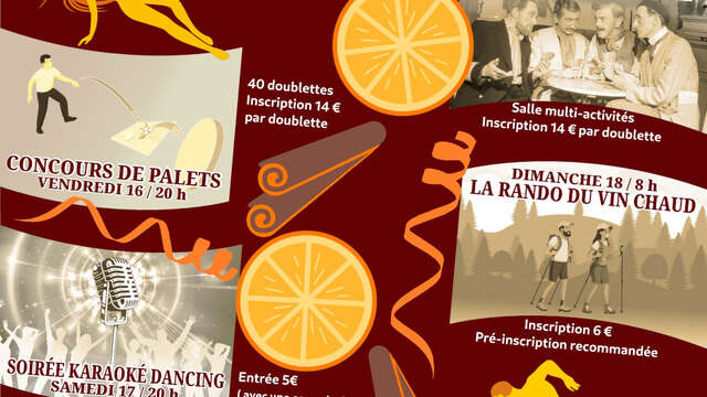 Fête du vin chaud ! Week-end du 16 au 18 janvier 2026