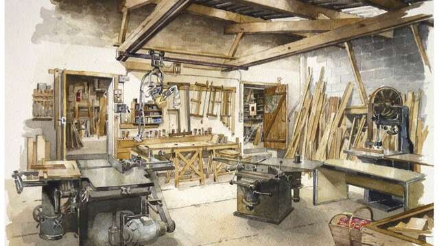 Exposition Aquarelles & Copeaux