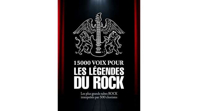 15000 voix pour les légendes du rock