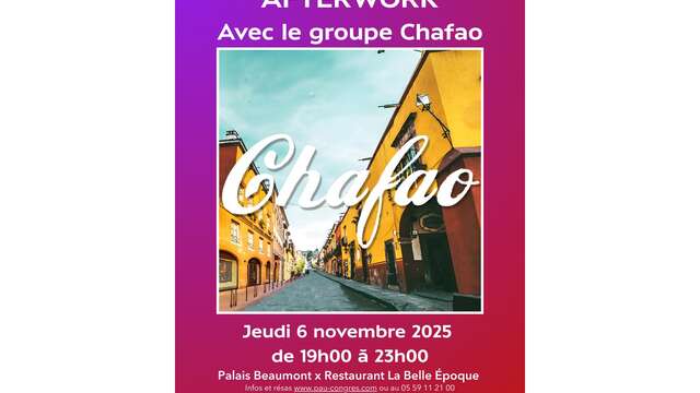 Afterwork avec le groupe Chafao