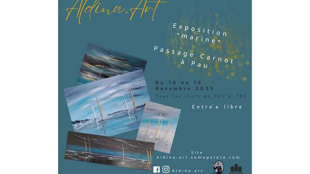 Exposition de peinture Aldina