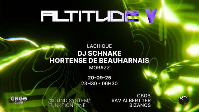 Soirée Altitude V