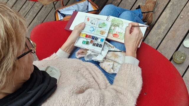 Visite-Atelier adulte : L'Art déco en croquis : à vos crayons