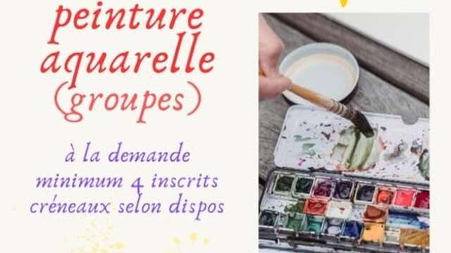 Atelier Peinture Aquarelle avec Mirella