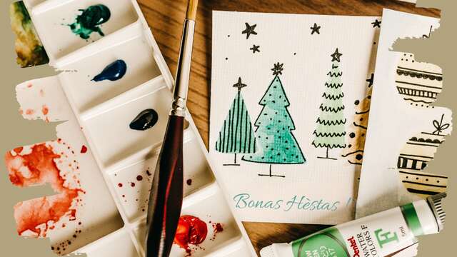 Atelier créatif cartes de voeux !