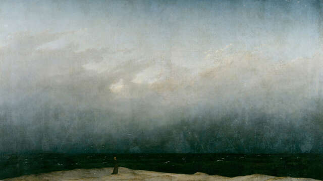 Micro-Folie : Réalité virtuelle - Le moine au bord de la mer - Casper David Friedrich ou en libre