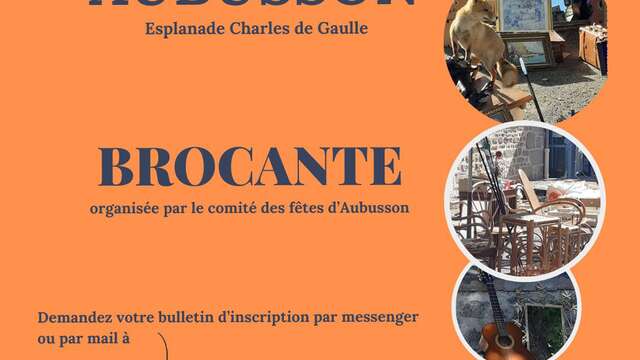 Brocante - Vide-greniers