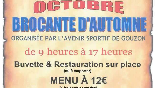 Brocante d'Automne