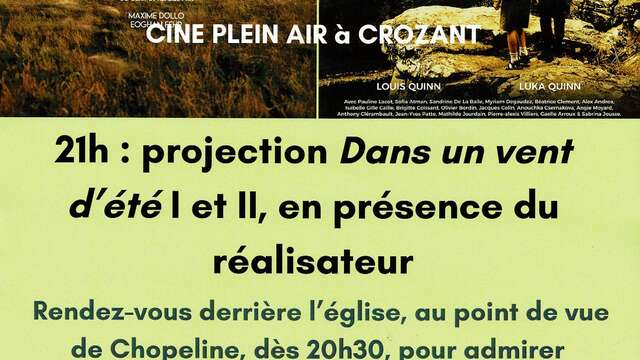 Cinéma en plein air "Dans un vent d'été"