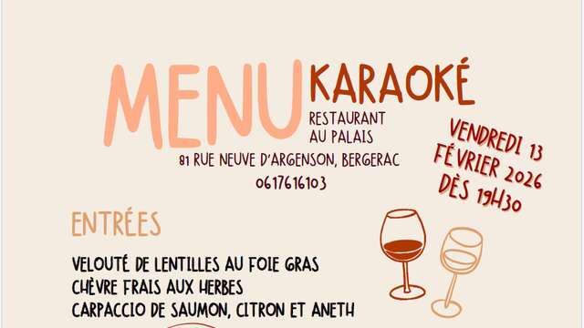 Soirée Karaoké | Au Palais