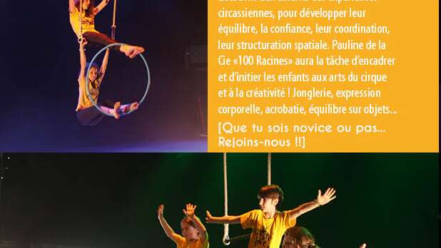 La Naute : Stage de cirque 6/14 ans