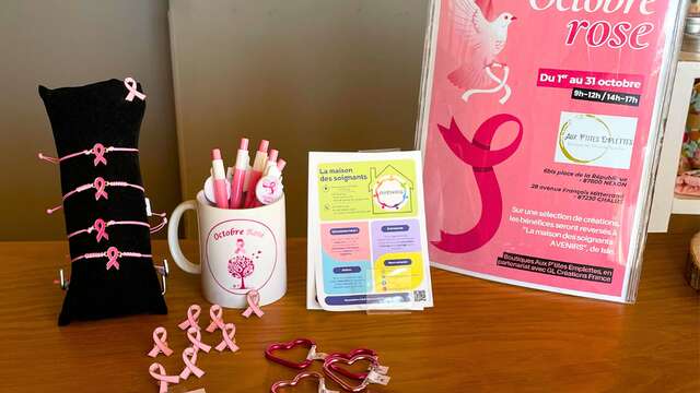 Octobre rose - Boutique Aux P'tites Emplettes