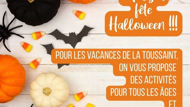 Masgot fête Halloween !