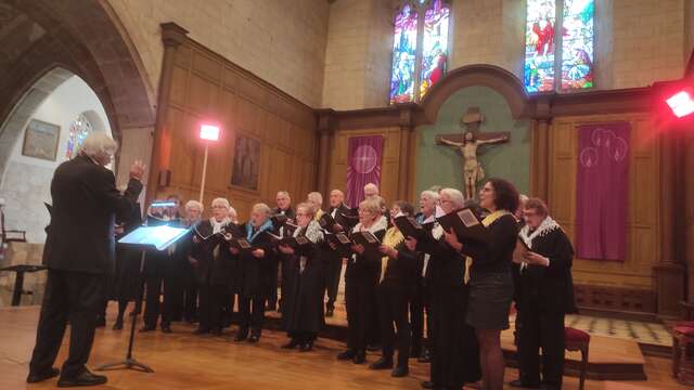 Concert de 2 chorales: Cantate en FA de Felletin-Aubusson et Les Voix Du Thaurion de Bourganeuf