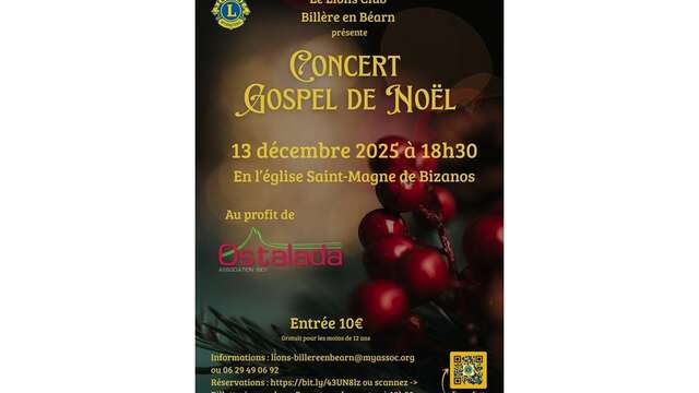 Concert Gospel de Noël